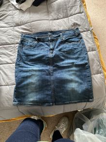 Women's Denim Skirt- Knee length