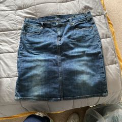 Women's Denim Skirt- Knee length