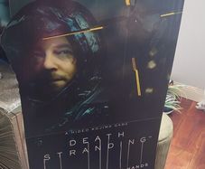 Death Stranding GameStop Display Standee