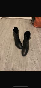 black boots