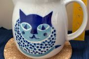 Vintage Arabia Finland Happy Cat pitcher