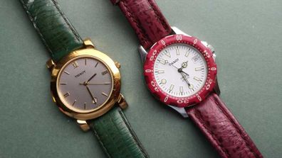 2 X TISSOT F385 SWISS PACK Wrist Watches - Swiss Made Sapphire Crystal 1990-1999 Models ETA Movements