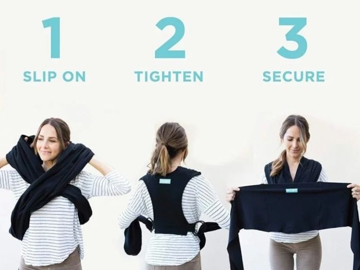 Moby Fit Hybrid Baby Carrier - Grey