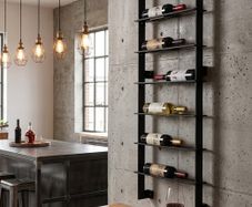 The SOMMELIER Bespoke Wall Wine Rack | Modern 7-Bottle Display