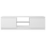 NEW SALE | TV Cabinet with LED Lights White 120x30x35.5 cm Image 7