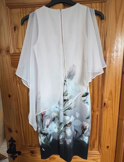 Coast Floral Cape Dress