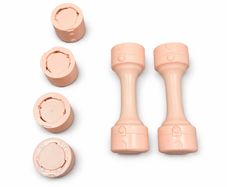 dumbbells and soft kettlebells new in
