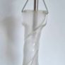 Vintage hand blown glass shade lamp. Image 2