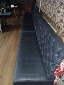 Leather couches