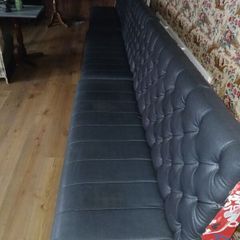 Leather couches