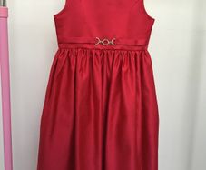Girls party occasion dress with matching cardigan, size 7