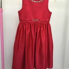 Girls party occasion dress with matching cardigan, size 7