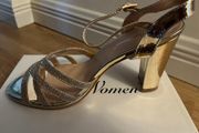 Belle Gold Heels