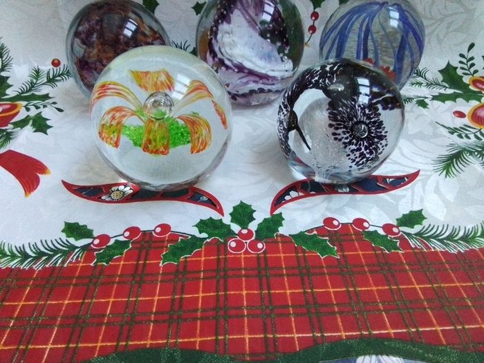 Fancy Glass Paperweights