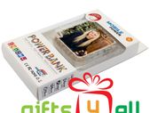 Personalised photo Power Bank For Smart Mobile Phones - 7800mAh Gold