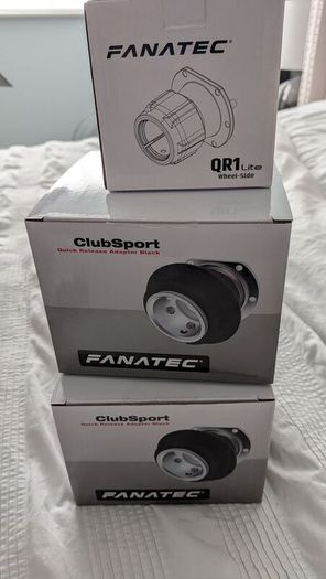 Fanatec CSL Wheelbase and Wheels