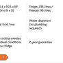 HISENSE fridge freezer (stainless steel) RB440N4WC F Image 7