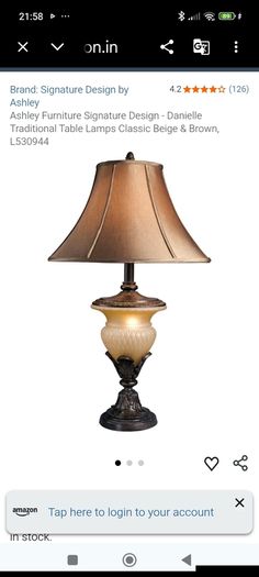 Vintage lamp