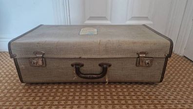 2 Vintage suitcases, Travel Goods Ltd Portarlington