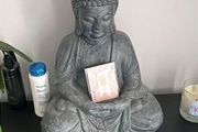Grey Buddha Statue - Indoor / Garden Decorative Ornament