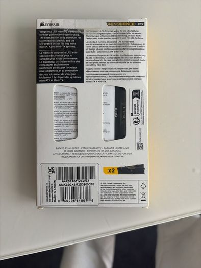 Corsair Vengeance 32GB 3600MHz RAM