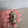 Vintage Metal Lighter Alien Image 3