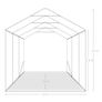 Gazebo with Curtain Cream White Aluminium Image 7