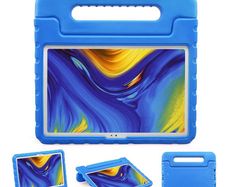 For Samsung Galaxy Tab A7 10.4 2020 Kids Case Shockproof Cover With Stand - Blue