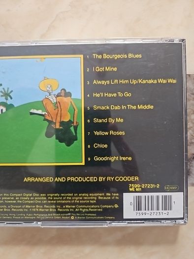 Ry Cooder CD - Chicken Skin Music