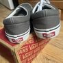brand new grey Vans trainers Image 3