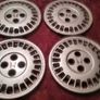 4 x Genuine Honda Accord  14 Inch Bolt on Hubcaps Wheel Trims Covers Image 9