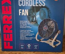 Ferrex 18V Cordless Fan