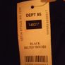 Black Trousers with Belt BNWT Image 3