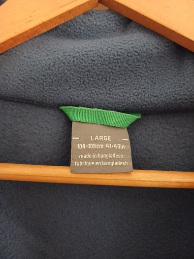 Navy mens large Trespass fleece