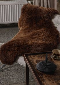 Brown Sheepskin Rug