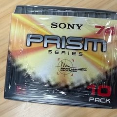 Sealed Pack of 10 New Sony Prism 74 minidiscs