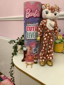 Deer Barbie Cutie Reveal Doll