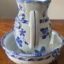 Wash Bowl And Jug Vintage Regency Ironstone Image 3