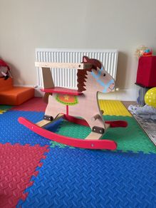 Playtive Wooden rocking horse