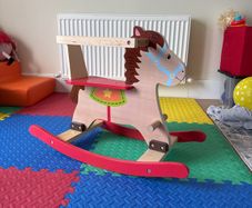 Playtive Wooden rocking horse