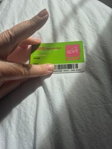 Spirit call card for phone