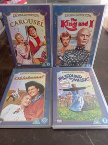 Rodgers & Hammerstein 4 Dvd Bundle Collection Lot Classic Musicals