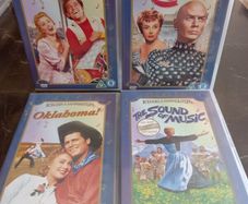 Rodgers & Hammerstein 4 Dvd Bundle Collection Lot Classic Musicals