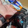 Scalextric Gulf Racing Set  Complete 2 Gulf Cars  Great Condition Image 4