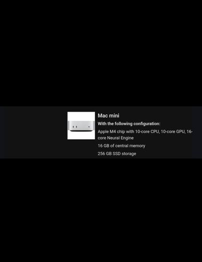 Mac mini m4