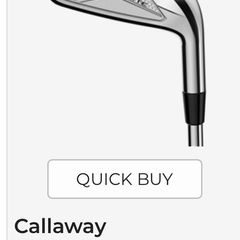 Callaway Elyte HL irons