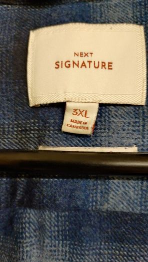 Next Signature. Size XXXL