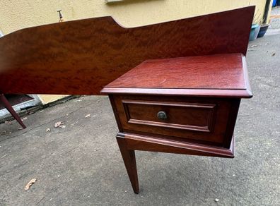 Mid Century Headboard and locker unit
