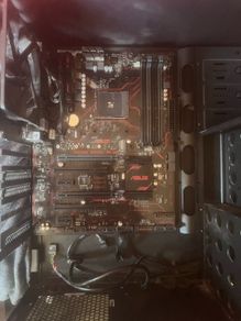 PC Case + Motherboard