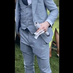 Light Blue Debs Suit